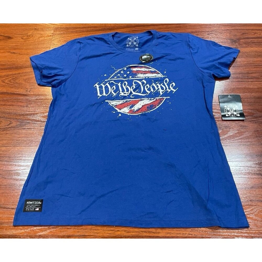 HOWITZER PATRIOT WE BE PEOPLE WOMEN TEE SZ 3XL